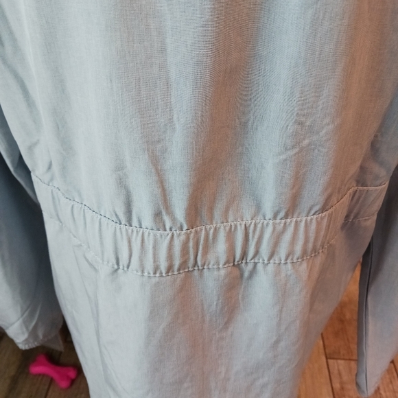 Hang Ten Womens Jacket, Lightweight Packable Size Large Pastel Blue NWOT Hiking - Picture 6 of 8